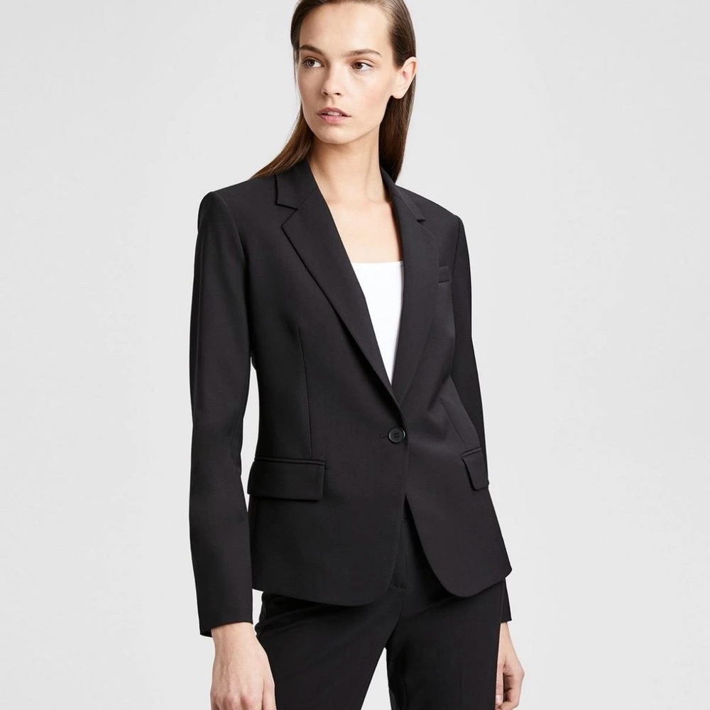 Theory Blazer Suit Jacket - Gabe B 2 Urban in Black